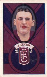 1933 Allen's League Footballers #71 Jack Sexton Front